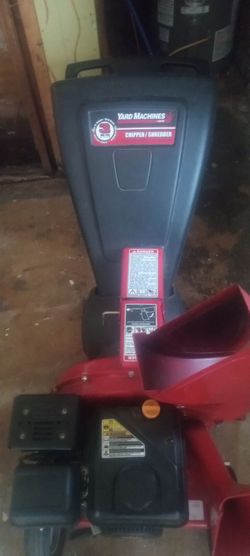 Wood chipper, shredder