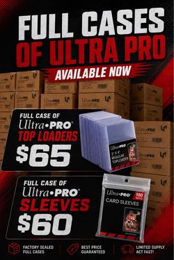 Ultra Pro Accessories - Top Loaders & Card Sleeves