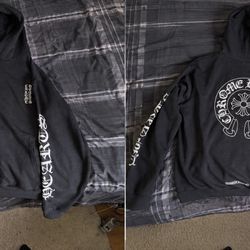 Chrome Hearts Vertical Logo Pullover 