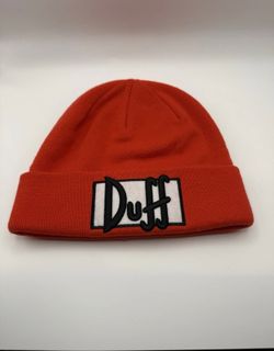 Duff From The Simspons Beanie