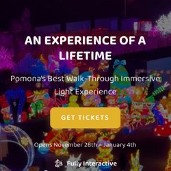Discounted Imaginarium Holiday Lights  Tickets At Pomona Fairplex 