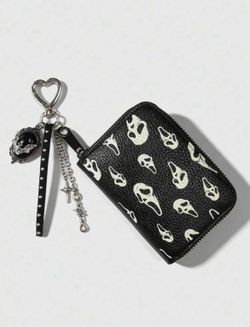 Scream Ghost Face Wallet/Keychain