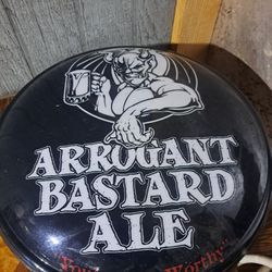 ARROGANT BASTARD SIGN KIGHTS UP