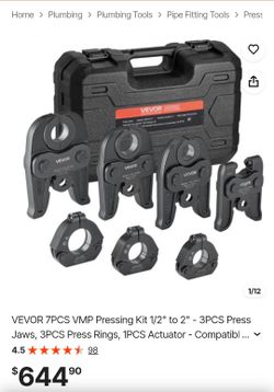 Press Jaws pressing kit