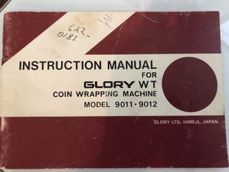 Glory Instruction Manual