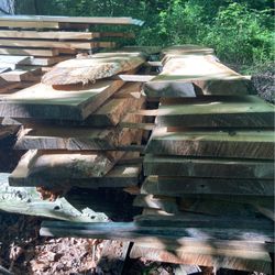 Oak Rough Edge Lumber 