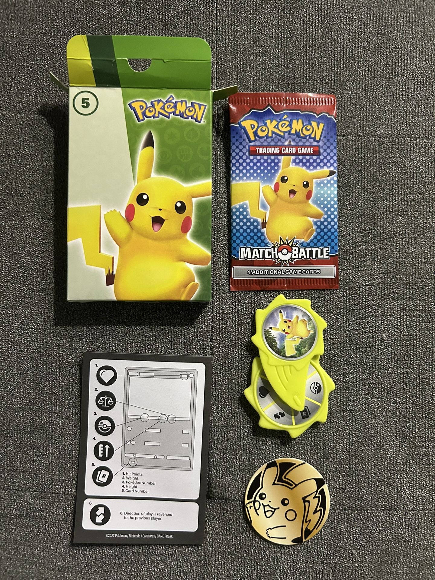 2022 McDonald's Happy Meal Pikachu Pokémon Box #5