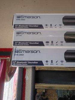 Emerson Bluetooth sound bar speaker for tv