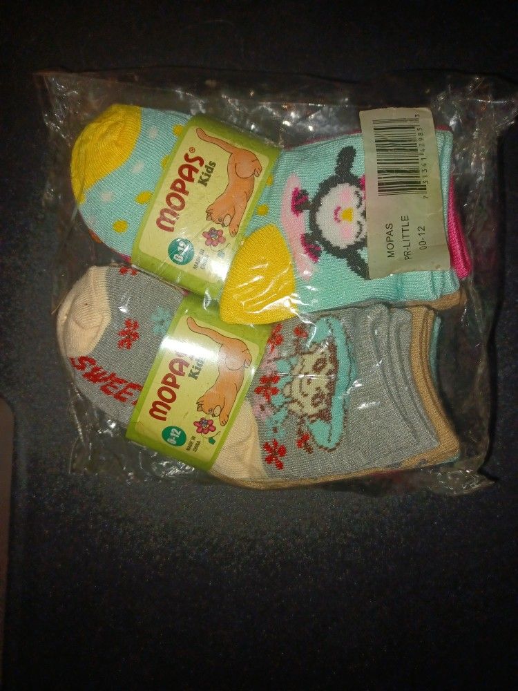 Children's Socks 0-12 Mos.