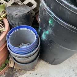 Assorted Used Garden Pots 