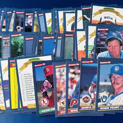 1986 Donruss Baseball Card Lot - HOF, All Stars, Rookies, Checklists 