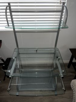 Glass Desk