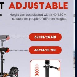 Seat For Scooter Electric 