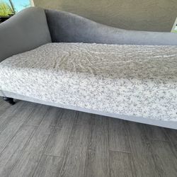 Twin Size Upholstered Daybed & Mattress 