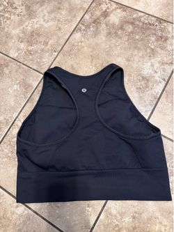 Lululemon sports bra size 12 (black)