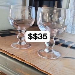 Princess House Crystal Glasses