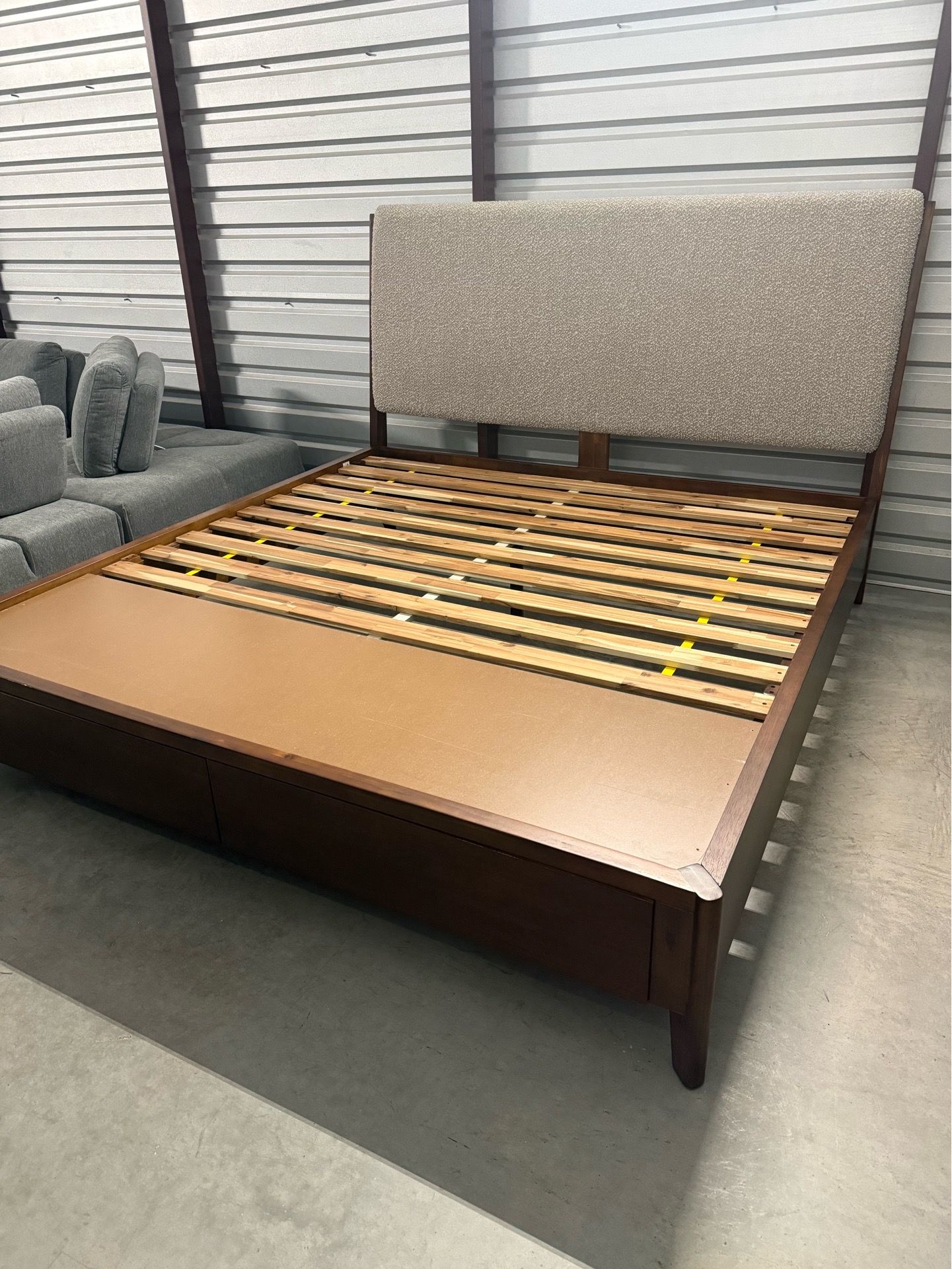 King Living Spaces Platform Bed Frame