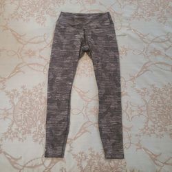 NoBull Mid Rise Black Gray Camo Melange Tights Size Small 