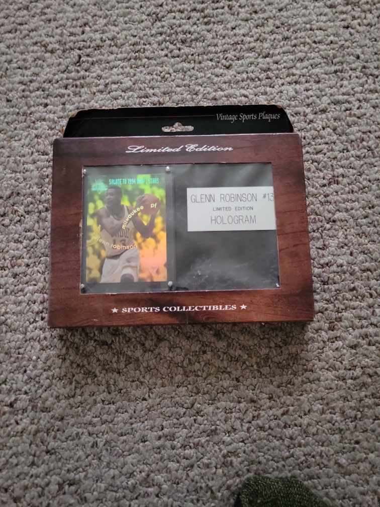 Glenn Robinson Limited Edition Plaque