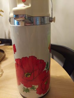 Hot Cold beverage dispenser thermos