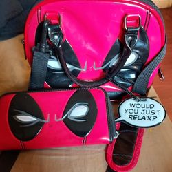 Loungefly Deadpoll Purse And Wallet 