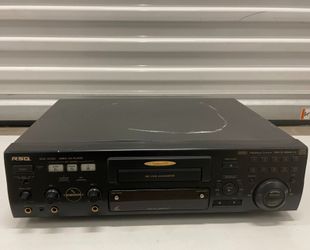 RSQ SV222 Video CD Vcd Karaoke Player CD-G Ntsc/Pal Dual Mic Digital Echo