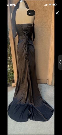 Formal black dress