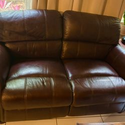 Loveseat, Chair & Ottoman Like New!
