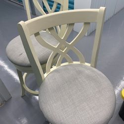 3 Grey Swivel Barstool