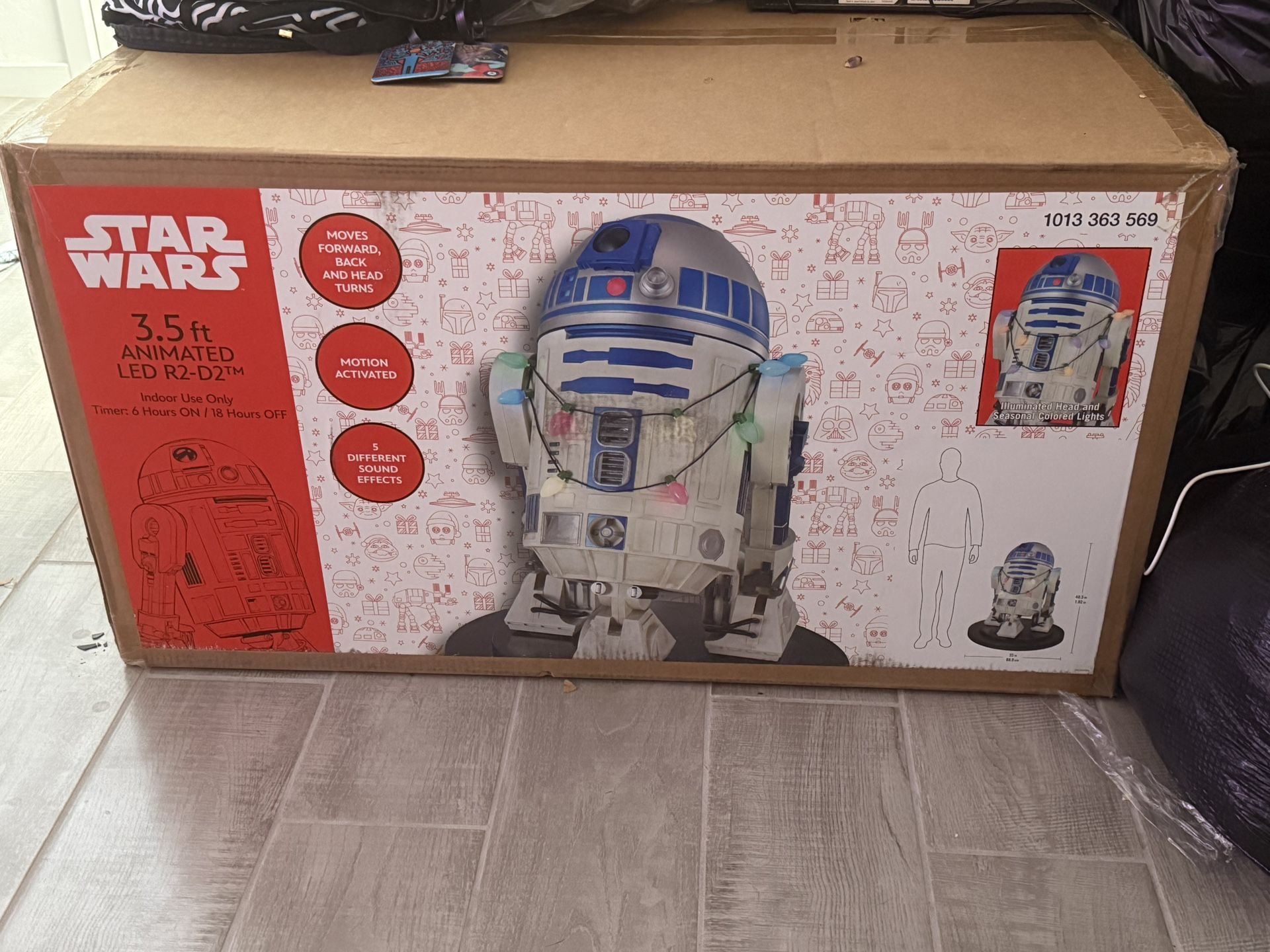 R2-D2 Animated LED Animatronic (New in Box)