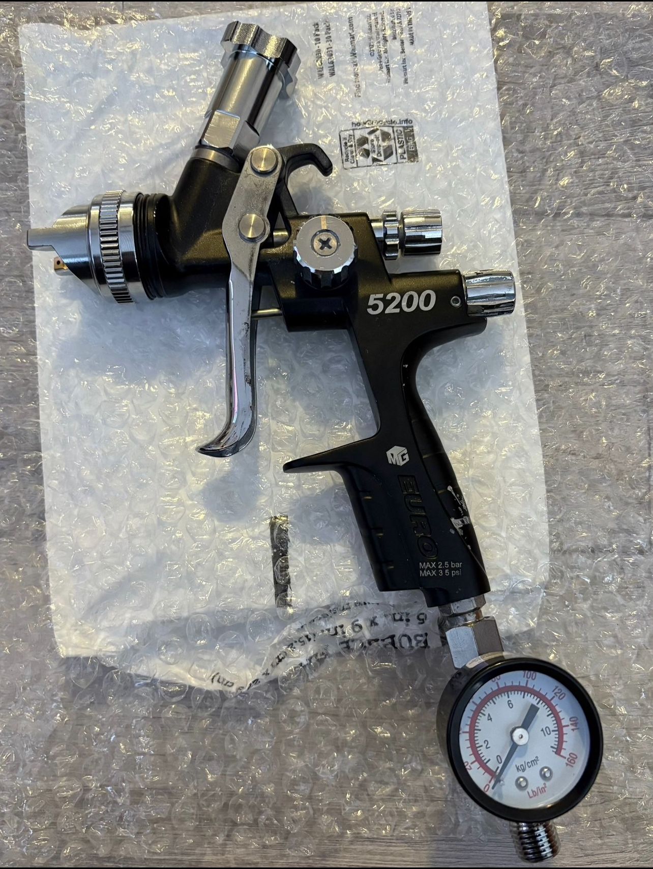 MG Euro 5200 Spray Gun (1.4mm) 1000 c.c.
