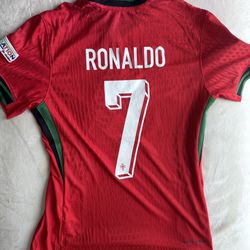 Ronaldo Portugal Euro Player Version Jersey 