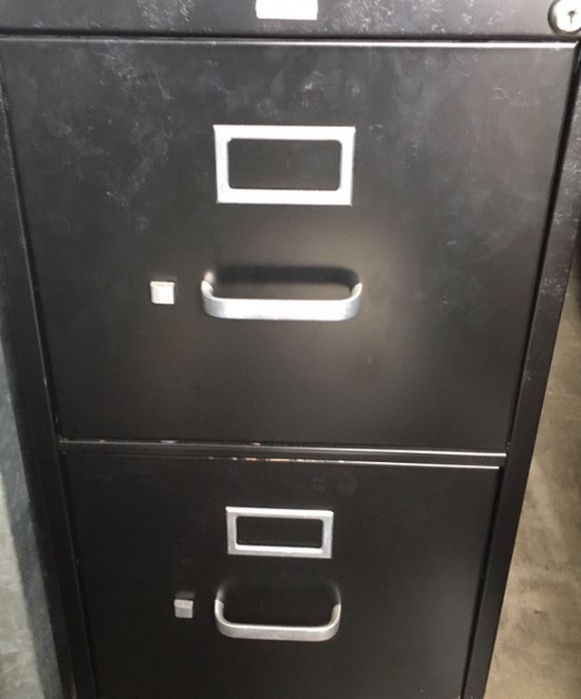 HON Double Decker Metal Filing Cabinet