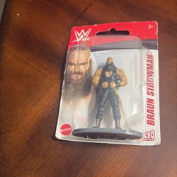 WWE Micro Collection Braun Strowman action figure.