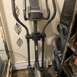 Elliptical With Radio And Fan 