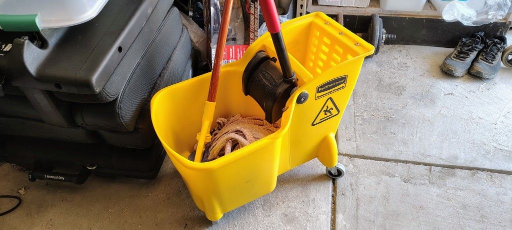 Mop And Bucket