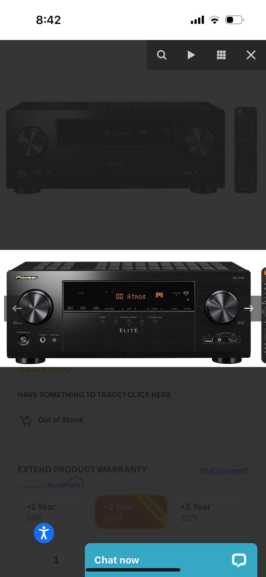 New Pioneer Receiver