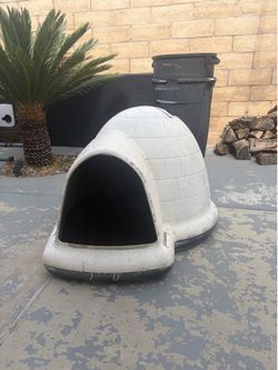 small igloo dog house