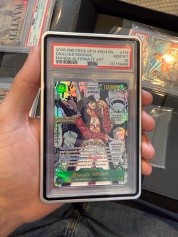 Mihawk Manga PSA 10 One Piece