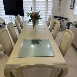 Dining Table And 10 Chairs 