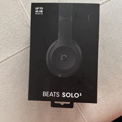 Brand New In Box Beats Solo 3