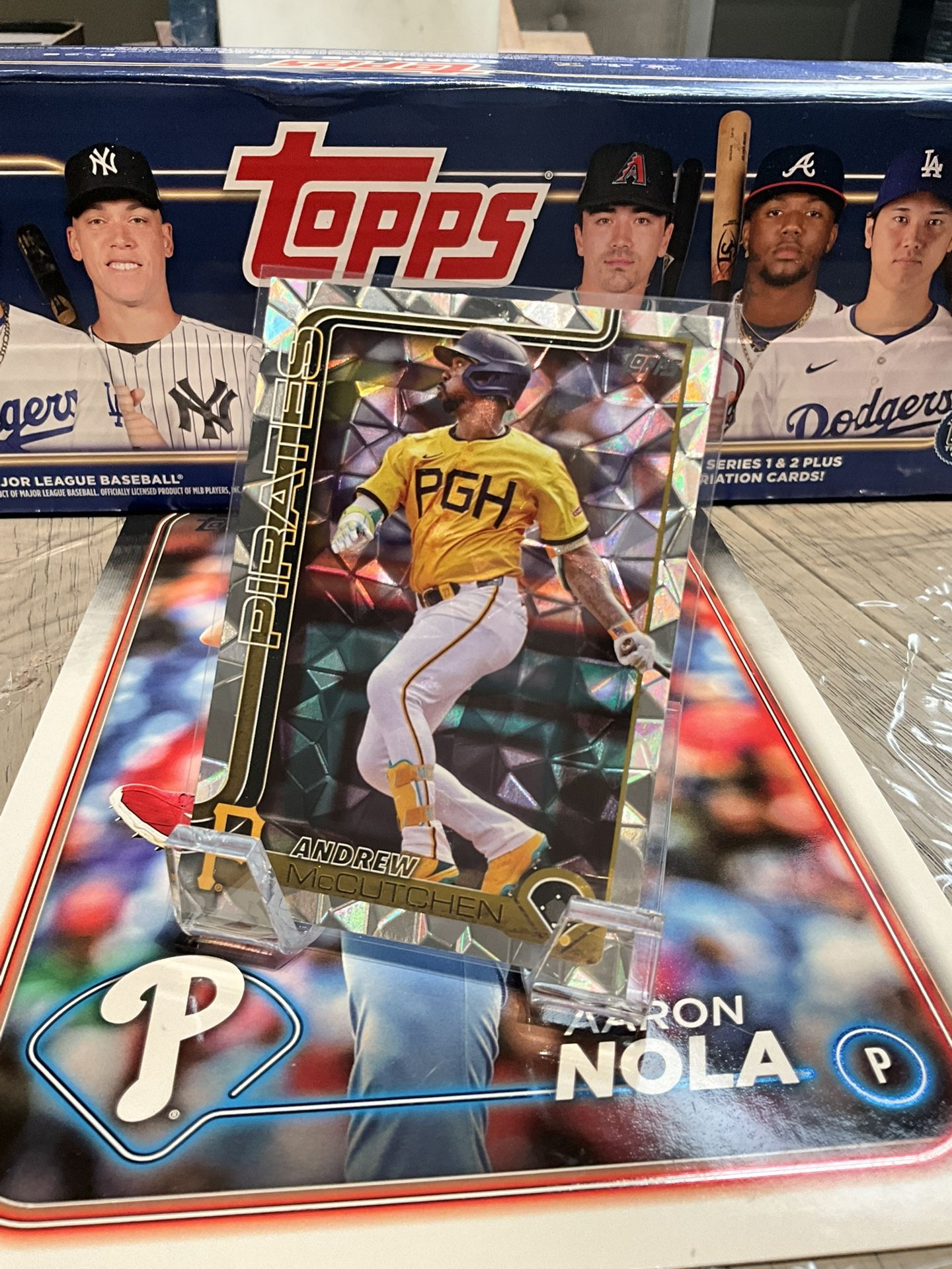 2025 Topps Andrew Mccutchen #42 Diamnte Foil