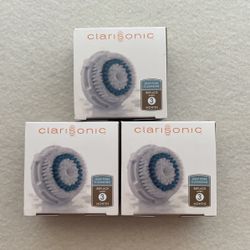 3 Pc Clarisonic Brush Heads For Deep Pore Skin 