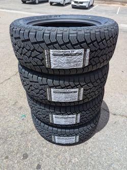 275 55 20 ALL TERRAIN TIRES plus installation