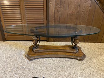 Glass Top Coffee Table