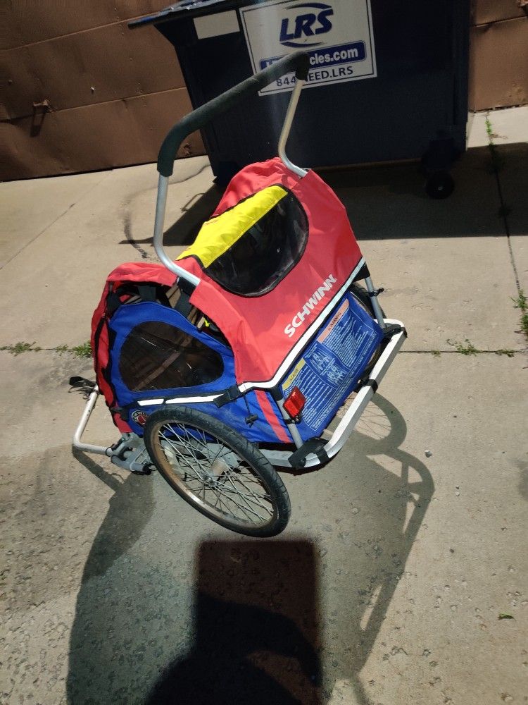 Schwinn Trailer For 2 Kids