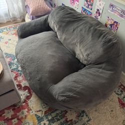 Homguava Sofa Couch, Futon Couch Bed with Armrest, 2-Seater Loveseat Sofa Soft Faux Fur Sleeper Sofa
