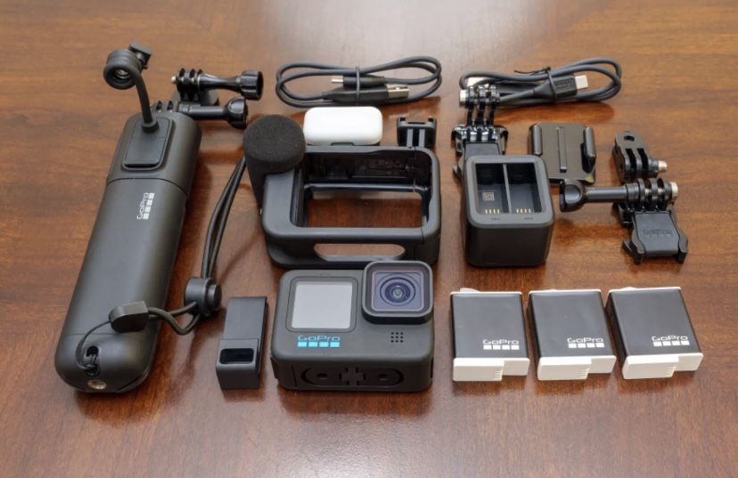 [USED] GoPro HERO11 Black Creator Edition 5.7K Action Camera Accessories Bundle 