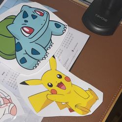 Pokémon stickers
