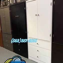 White Tall Closet Wardrobe New Closet Armoire Nuevo Ropero 